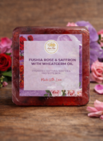 Fushia Rose & Saffron with Wheatgerm Oil Soap