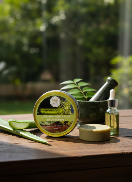 Clarifying Neem & Aloe Shampoo Bar